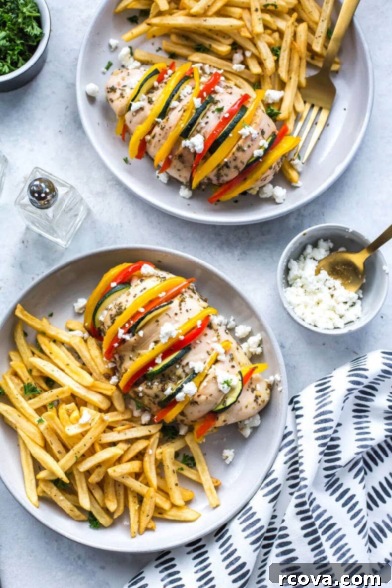 Mediterranean Hasselback Chicken Bake 2 Baked Hasselback Greek Chicken