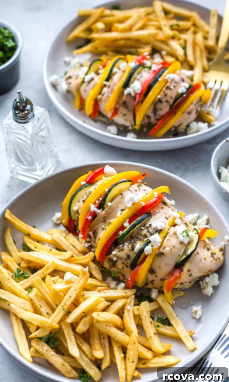 Mediterranean Hasselback Chicken Bake 9 Baked Hasselback Greek Chicken