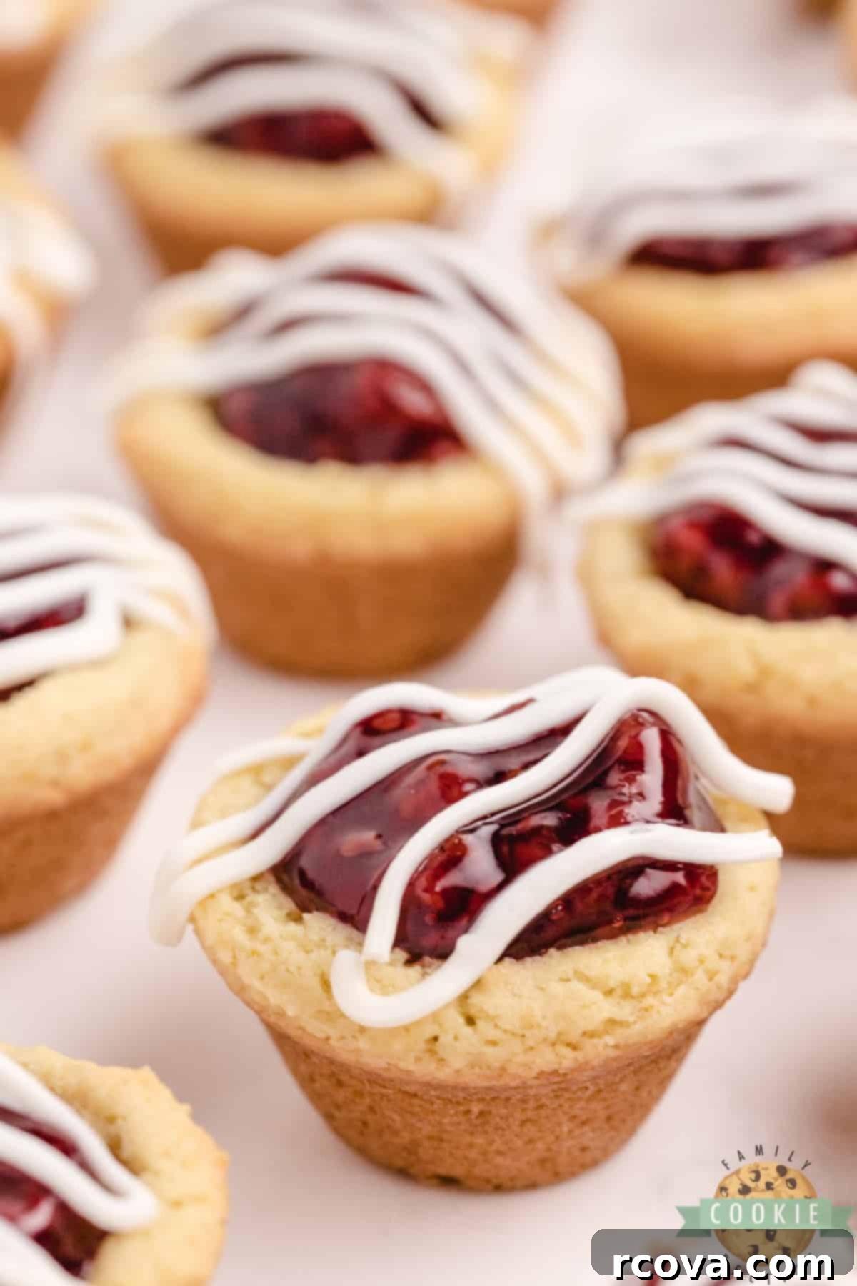 Zesty Berry Cookie Bites 11 Cookie cup recipe