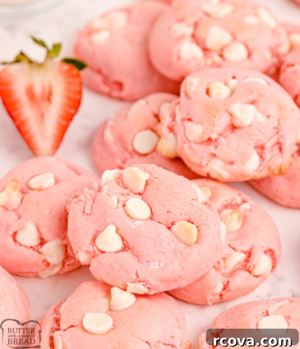 Irresistible Strawberry Cookies 12 Easy Strawberry Cake Mix Cookies