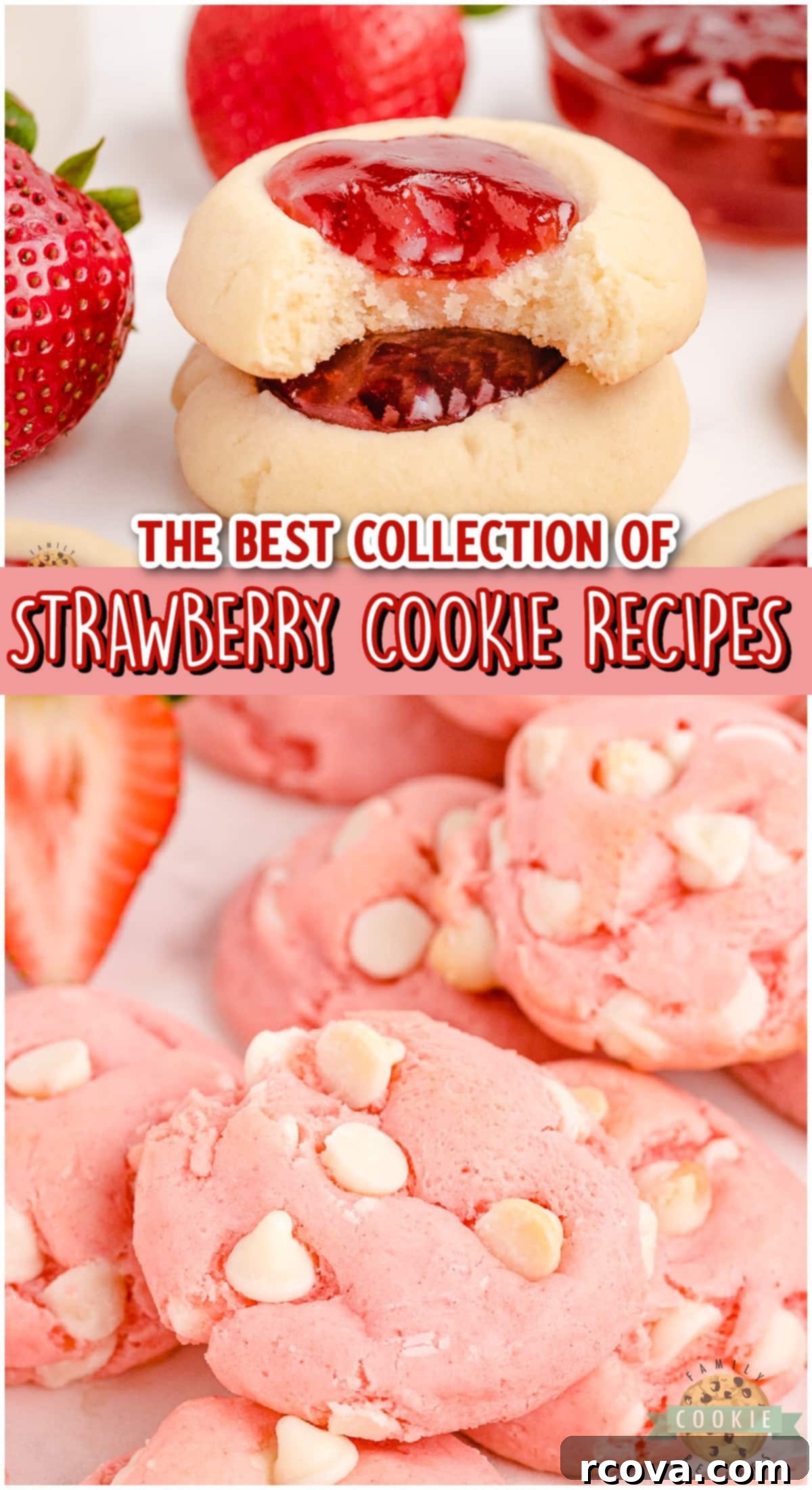 Irresistible Strawberry Cookies 15 Best Collection of Strawberry Cookie Recipes