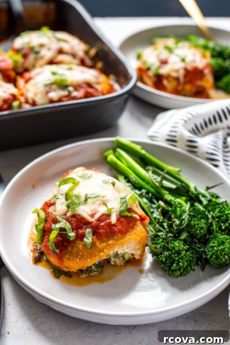 Effortless Spinach Chicken Rolls 8 Baked Stuffed Chicken Breast Recipes for Meal Prep