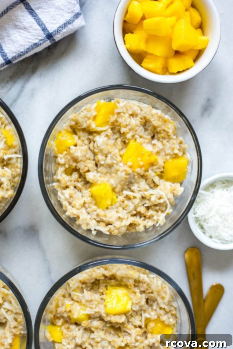 Pina Colada Instant Pot Steel Cut Oats 7 Pina Colada Instant Pot Steel Cut Oats