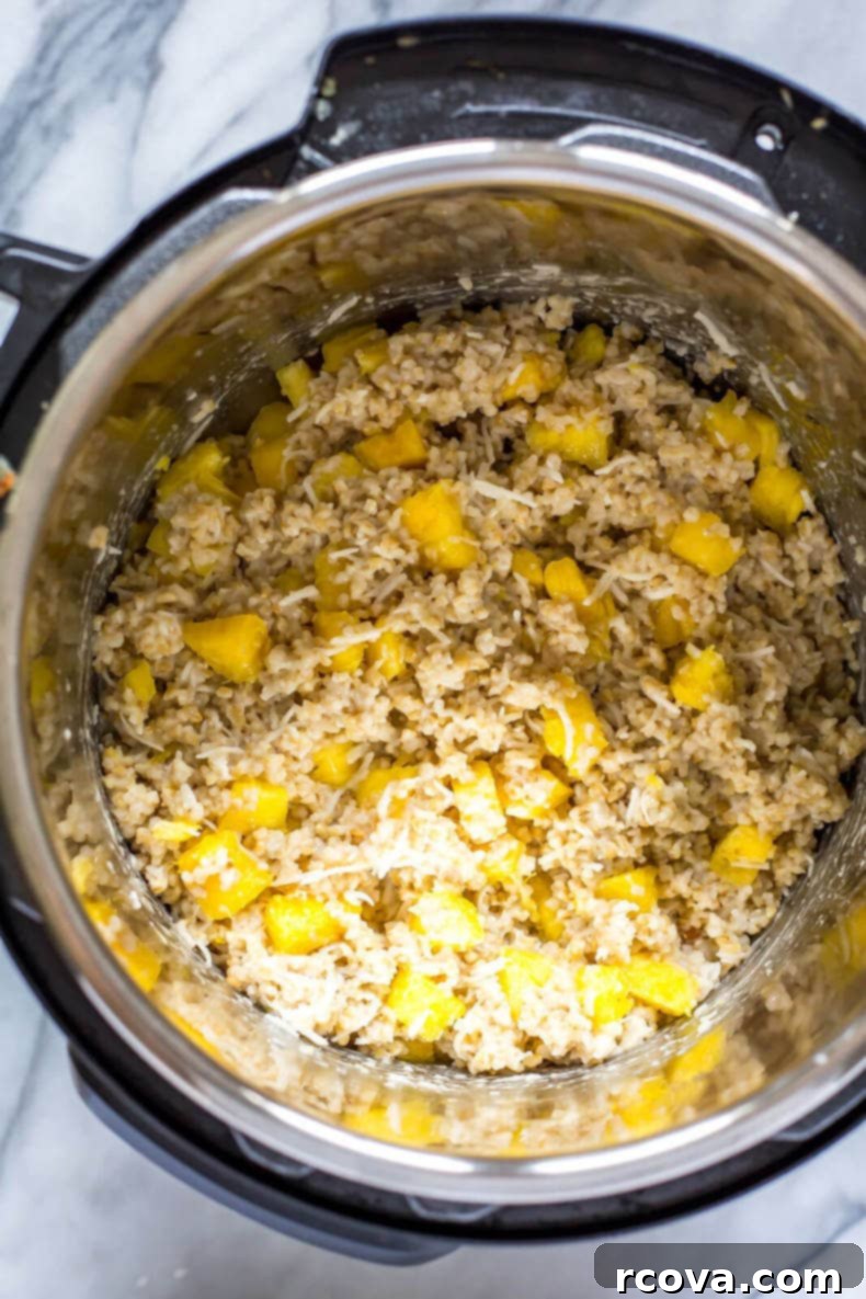Pina Colada Instant Pot Steel Cut Oats 9 Pina Colada Instant Pot Steel Cut Oats