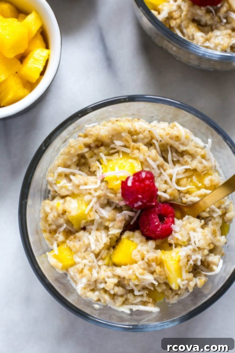 Pina Colada Instant Pot Steel Cut Oats 10 Pina Colada Instant Pot Steel Cut Oats