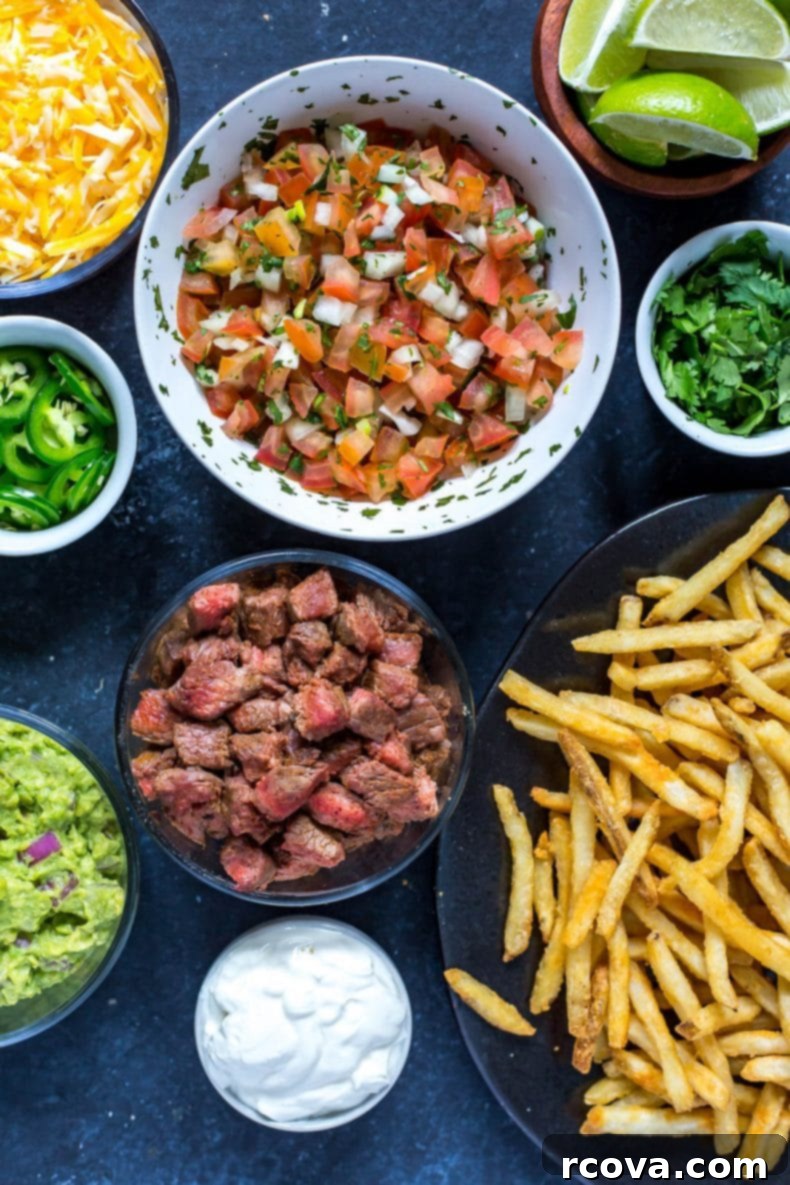Ultimate Carne Asada Fries Recipe 7 The Best Carne Asada Fries, beautifully plated and ready to enjoy.