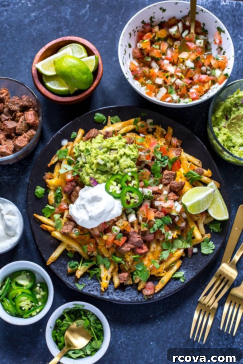 Ultimate Carne Asada Fries Recipe 8 The Best Carne Asada Fries with fresh toppings.