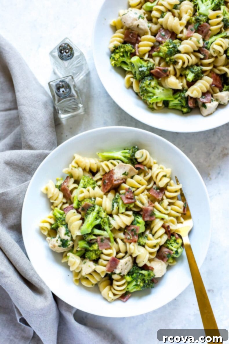 Creamy Instant Pot Chicken Bacon Ranch Pasta 2 Instant Pot Chicken Bacon Ranch Pasta