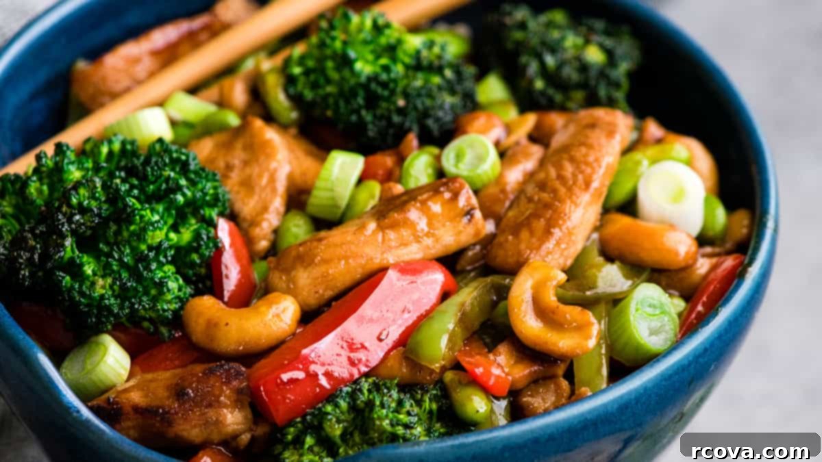 Quick & Wholesome Wok Wonders 11 Cashew Chicken Stir Fry Recipe via JoyFoodSunshine