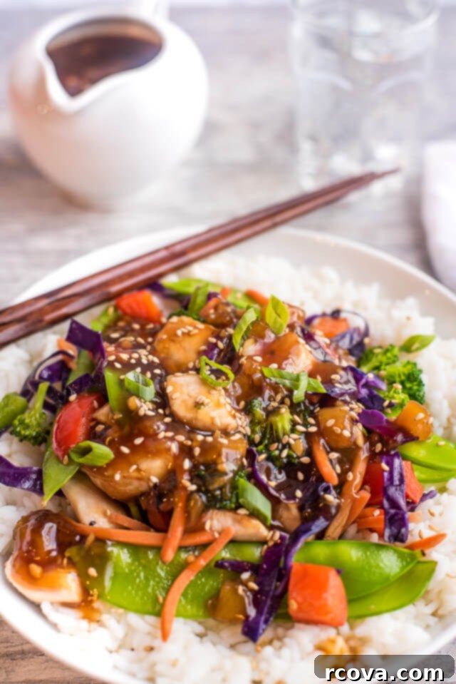 Quick & Wholesome Wok Wonders 14 Teriyaki Chicken Stir Fry via The Adventure Bite