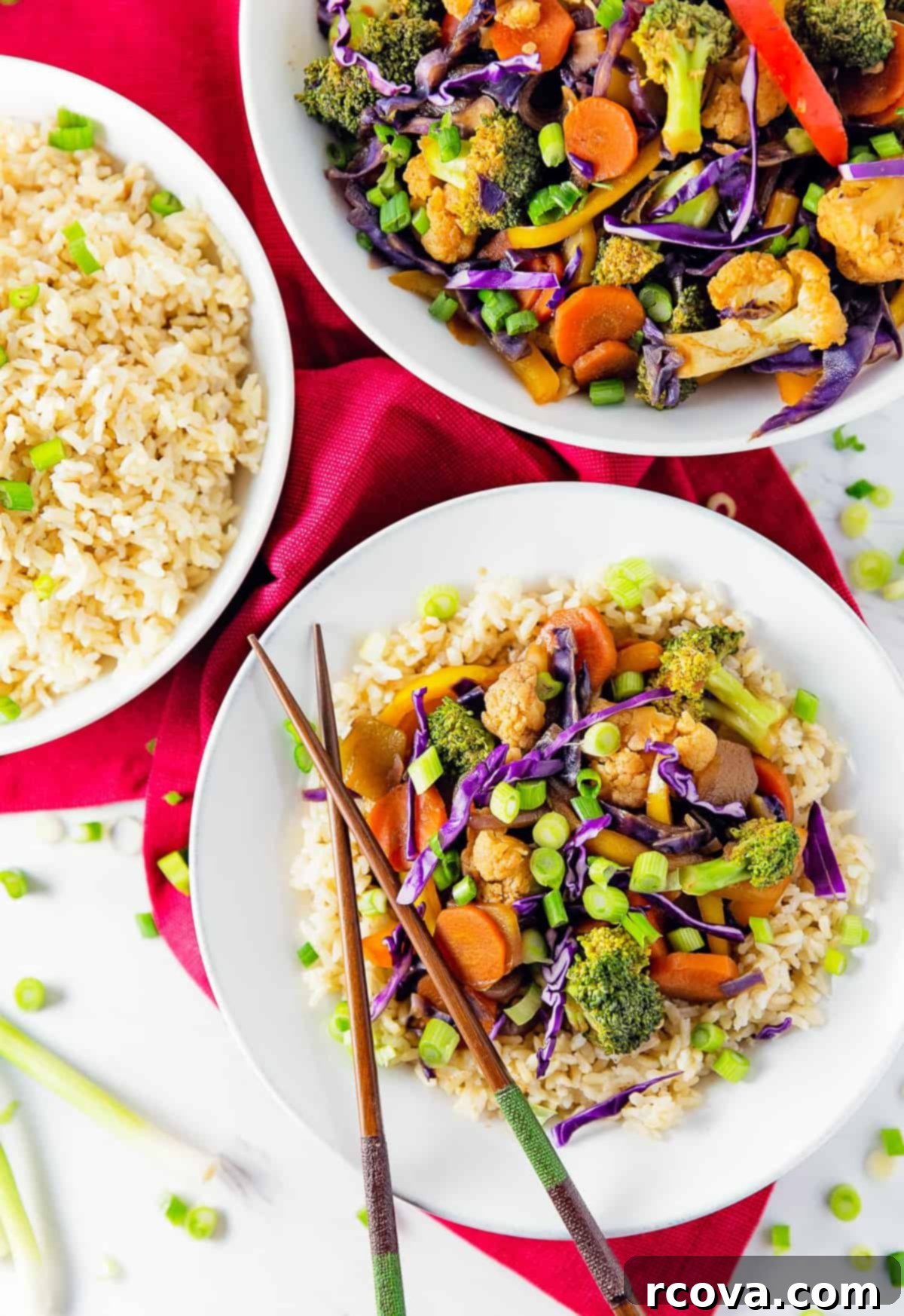 Quick & Wholesome Wok Wonders 29 Thai Stir Fry via Monkey and Me Kitchen Adventures