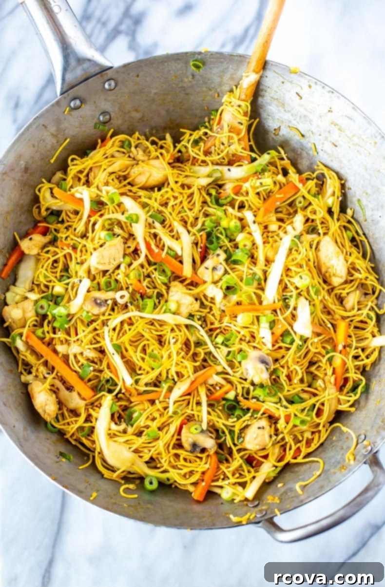 Quick & Wholesome Wok Wonders 9 Chicken Chow Mein