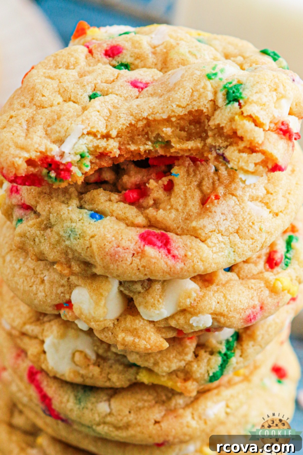 Confetti Celebration Cookies 14 Cookies with sprinkles and white chocolate chips
