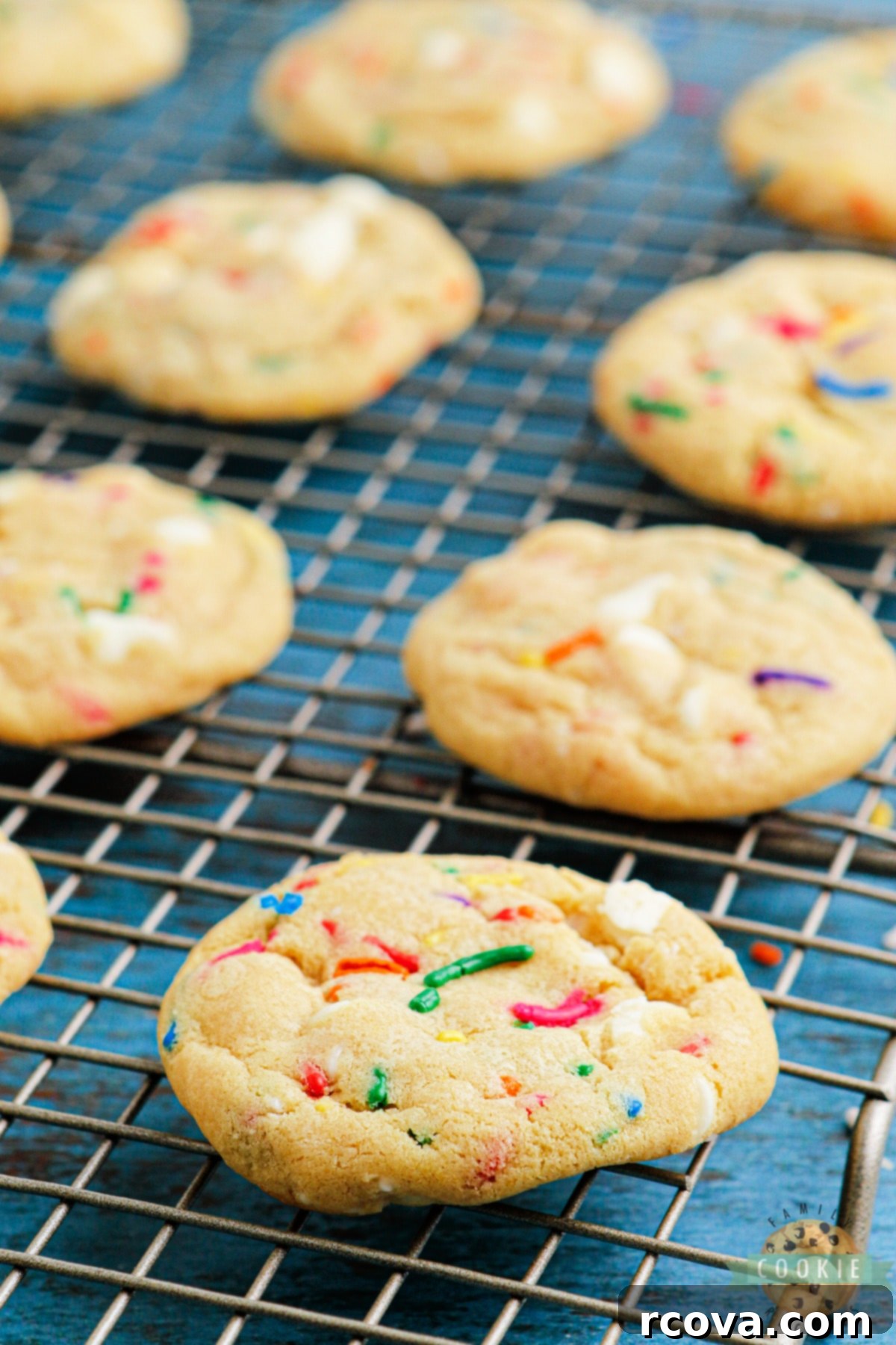 Confetti Celebration Cookies 15 Funfetti pudding cookies