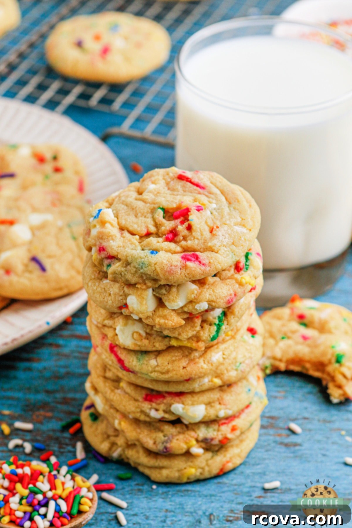 Confetti Celebration Cookies 3 Funfetti pudding cookies