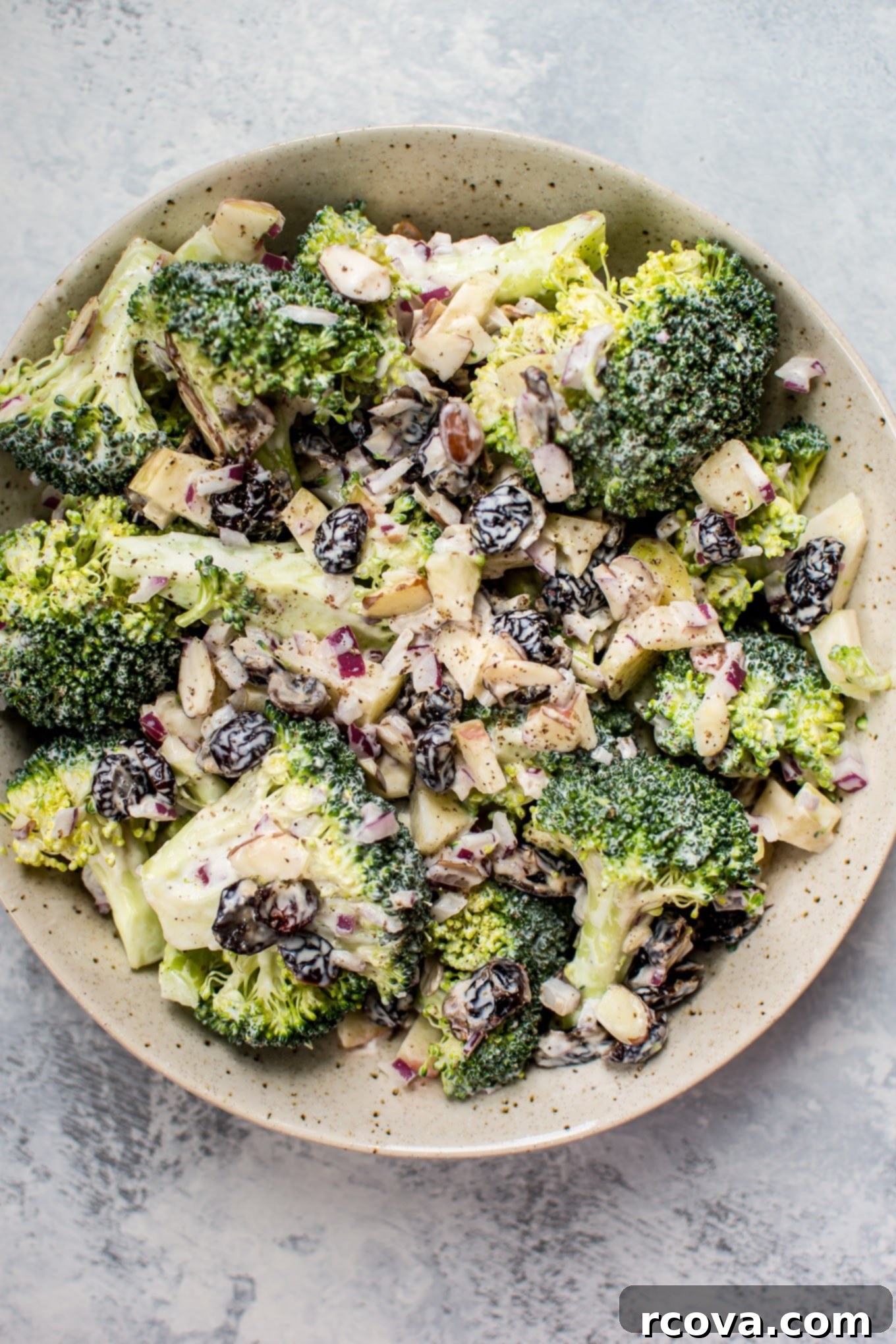 30+ Flavor-Packed Meal Prep Salads You'll Crave 35 Healthy Broccoli Salad via Salt & Lavender, a refreshing side dish.