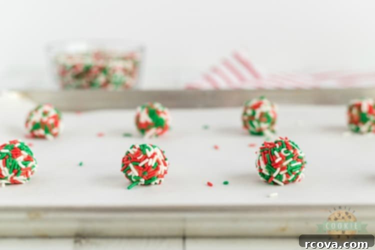 Festive Sprinkle Cookies 8 how to make Christmas Sprinkle Cookies