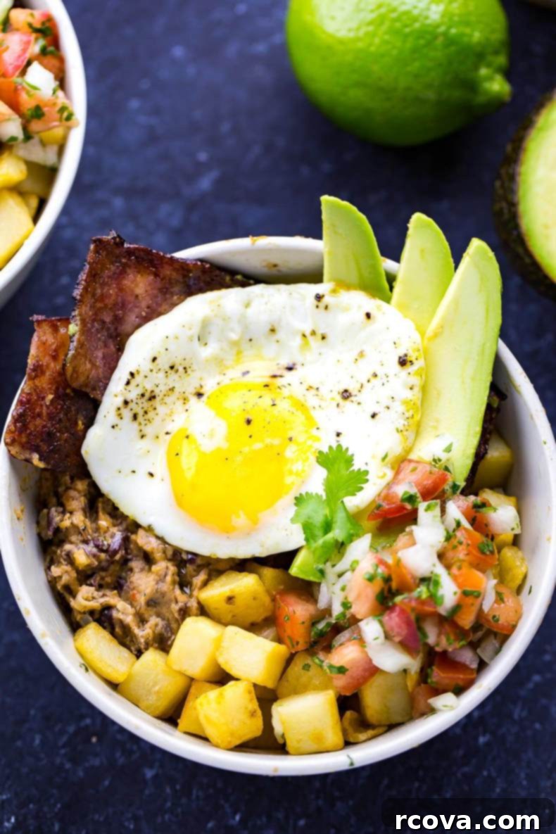 Fuel Your Mornings: Healthy Breakfast Prep 18 Huevos Rancheros Breakfast Bowls