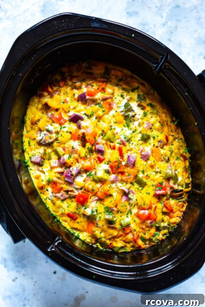 Fuel Your Mornings: Healthy Breakfast Prep 35 Crockpot Breakfast Casserole