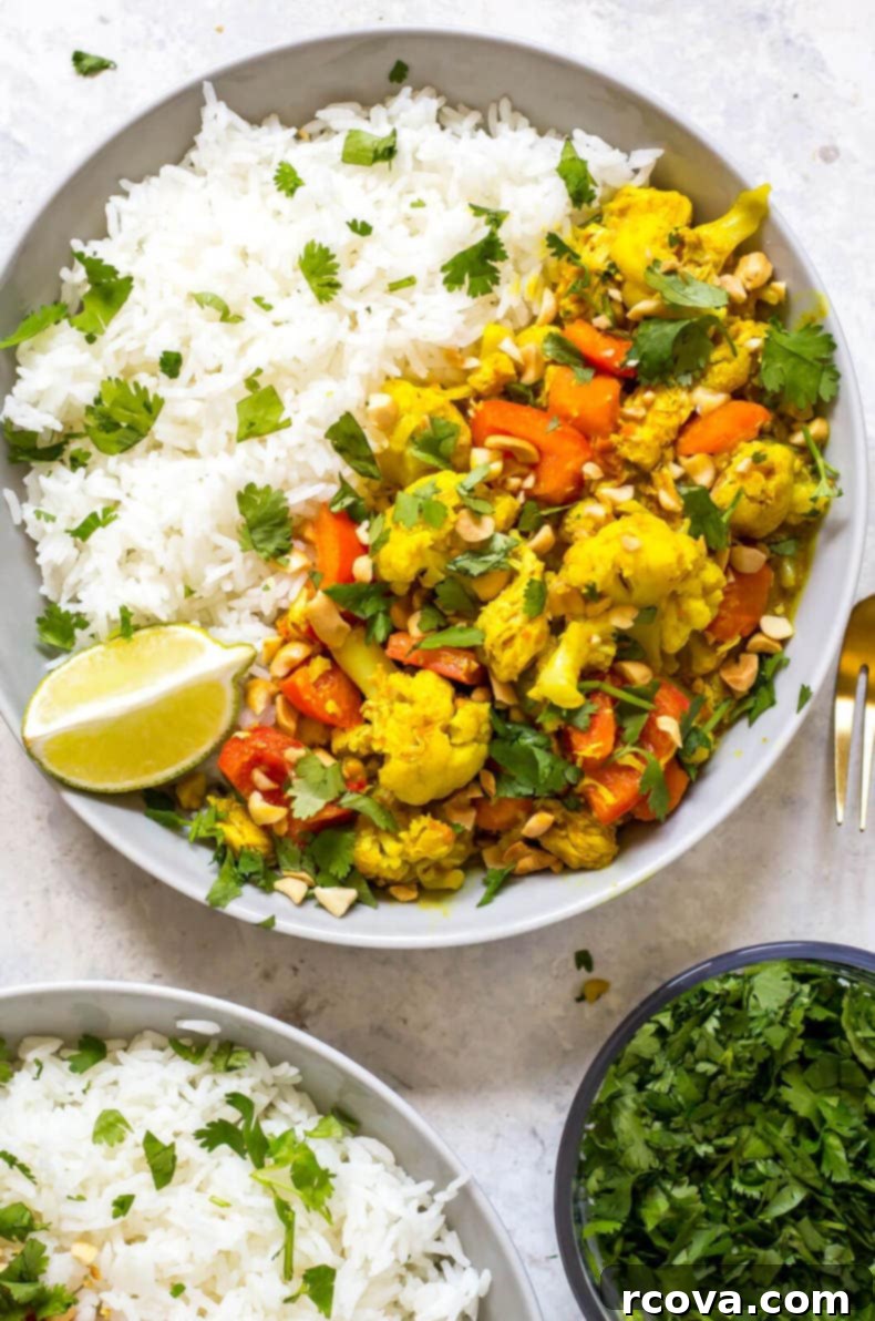 Creamy Instant Pot Peanut Coconut Chicken Curry 4 Instant Pot Peanut Coconut Chicken Curry