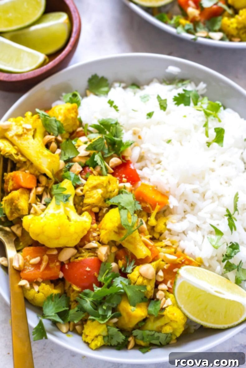 Creamy Instant Pot Peanut Coconut Chicken Curry 6 Instant Pot Peanut Coconut Chicken Curry