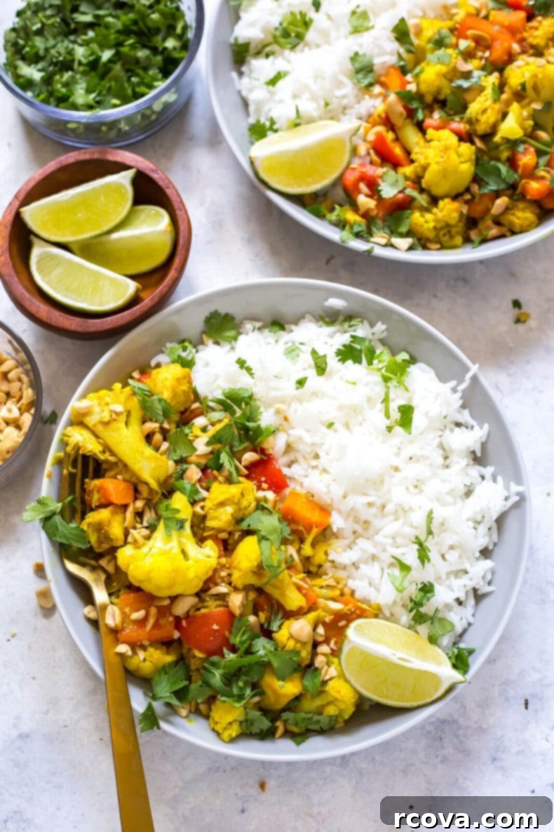 Creamy Instant Pot Peanut Coconut Chicken Curry 7 Instant Pot Peanut Coconut Chicken Curry