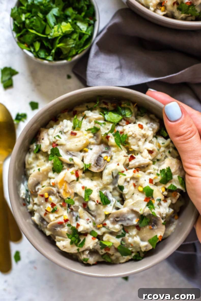 Instant Pot Creamy Mushroom Chicken 2 Cream of Mushroom Chicken