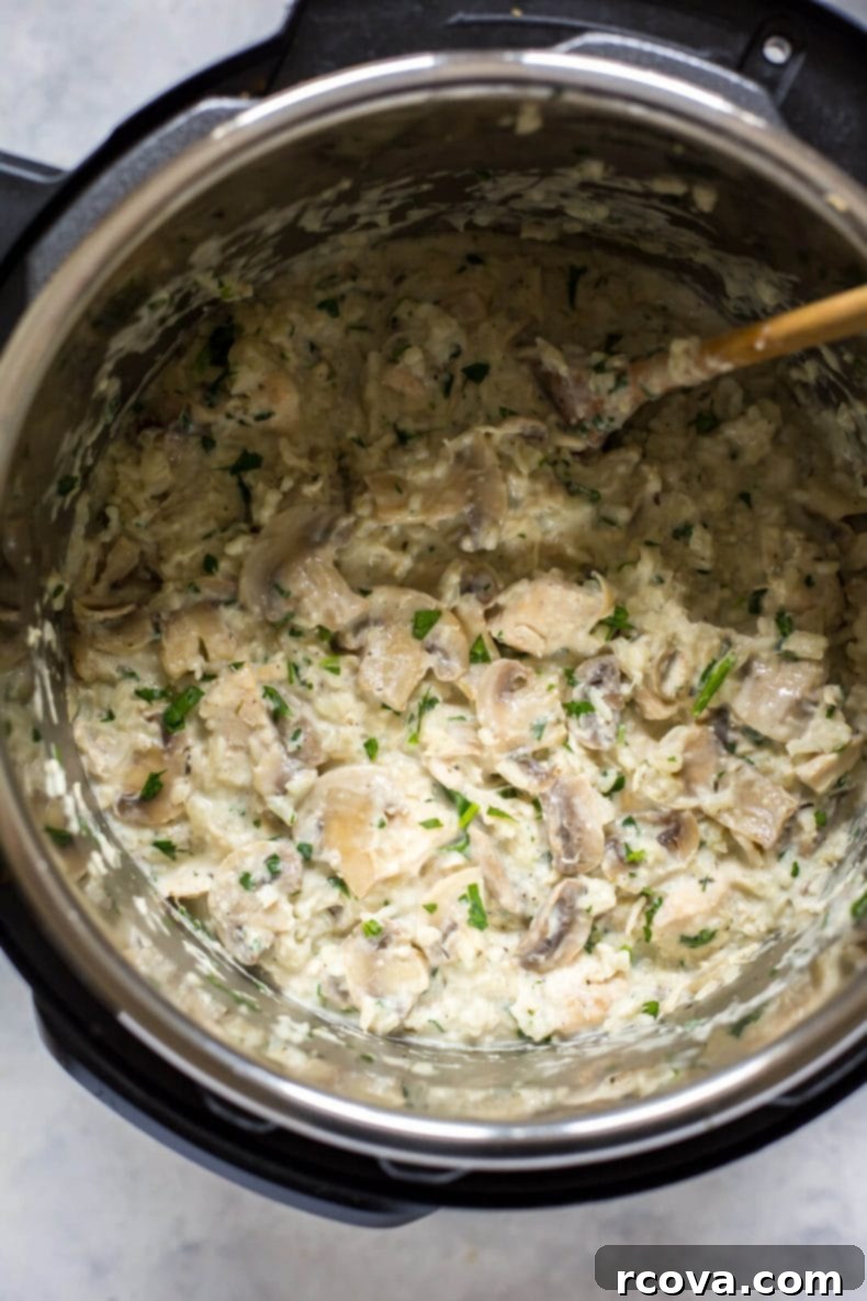 Instant Pot Creamy Mushroom Chicken 4 Cream of Mushroom Chicken