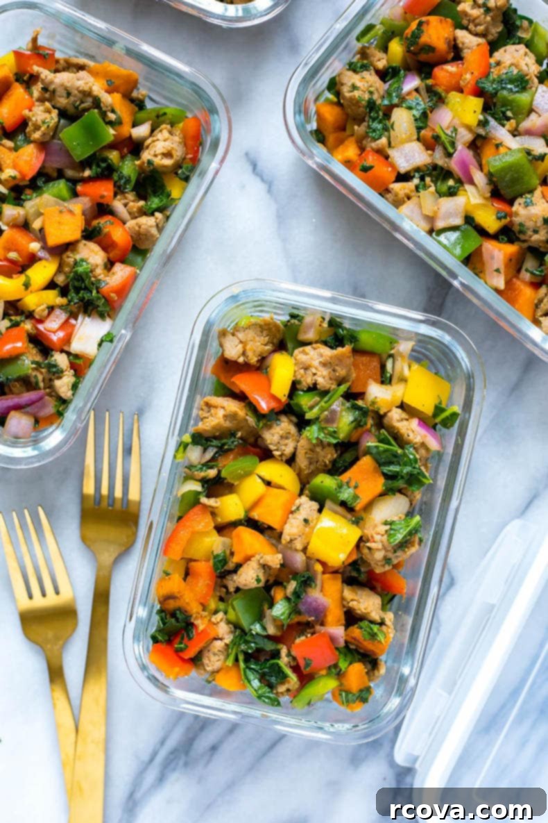 Effortless Sweet Potato Hash 4 Meal Prep Whole 30 Sweet Potato Hash