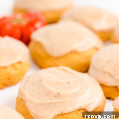 Spiced Frosted Pumpkin Ginger Cookies 7 Frosted Pumpkin Ginger Cookies with Brown Butter Icing