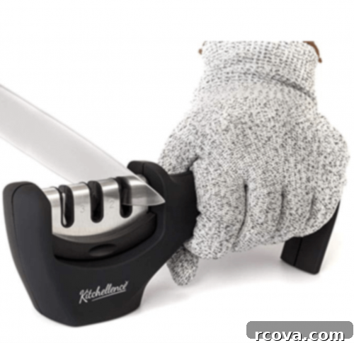 Culinary Curation: Gifts for Gourmet & Get-Ahead Cooks 42 Professional knife sharpener, essential for maintaining peak performance of kitchen knives.