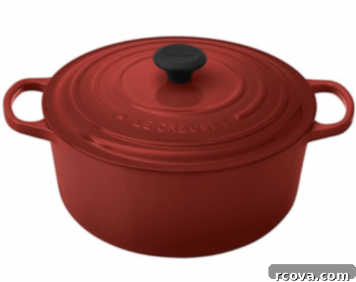 Culinary Curation: Gifts for Gourmet & Get-Ahead Cooks 56 Le Creuset Dutch Oven, a coveted cast iron pot for versatile stovetop and oven cooking.