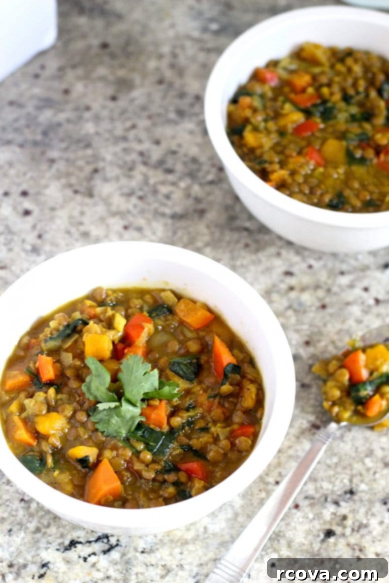 Autumn's Best: 40+ Butternut Squash Recipes to Savor 9 Curried Butternut Squash and Lentil Soup