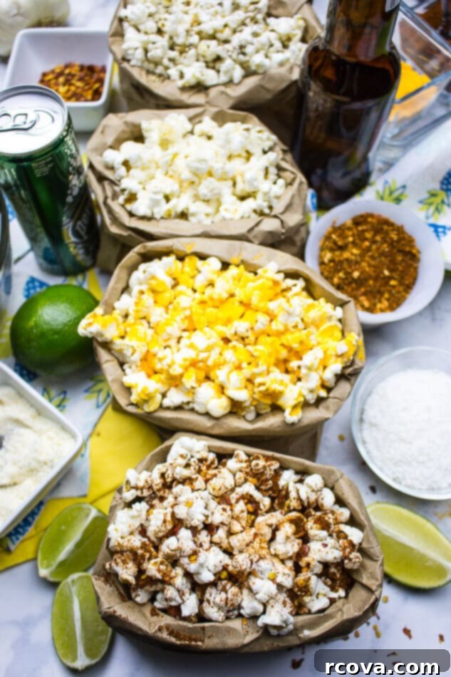 Wholesome Haunts: Healthy Halloween Feasts 5 Build Your Own Popcorn Bar
