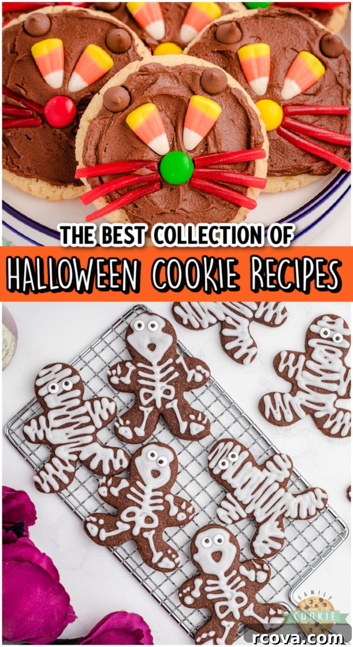 Ghoulishly Good Halloween Cookies 13 Amazing collection of Halloween cookie recipes! All of them are delicious, simple to make and perfect for Halloween parties.