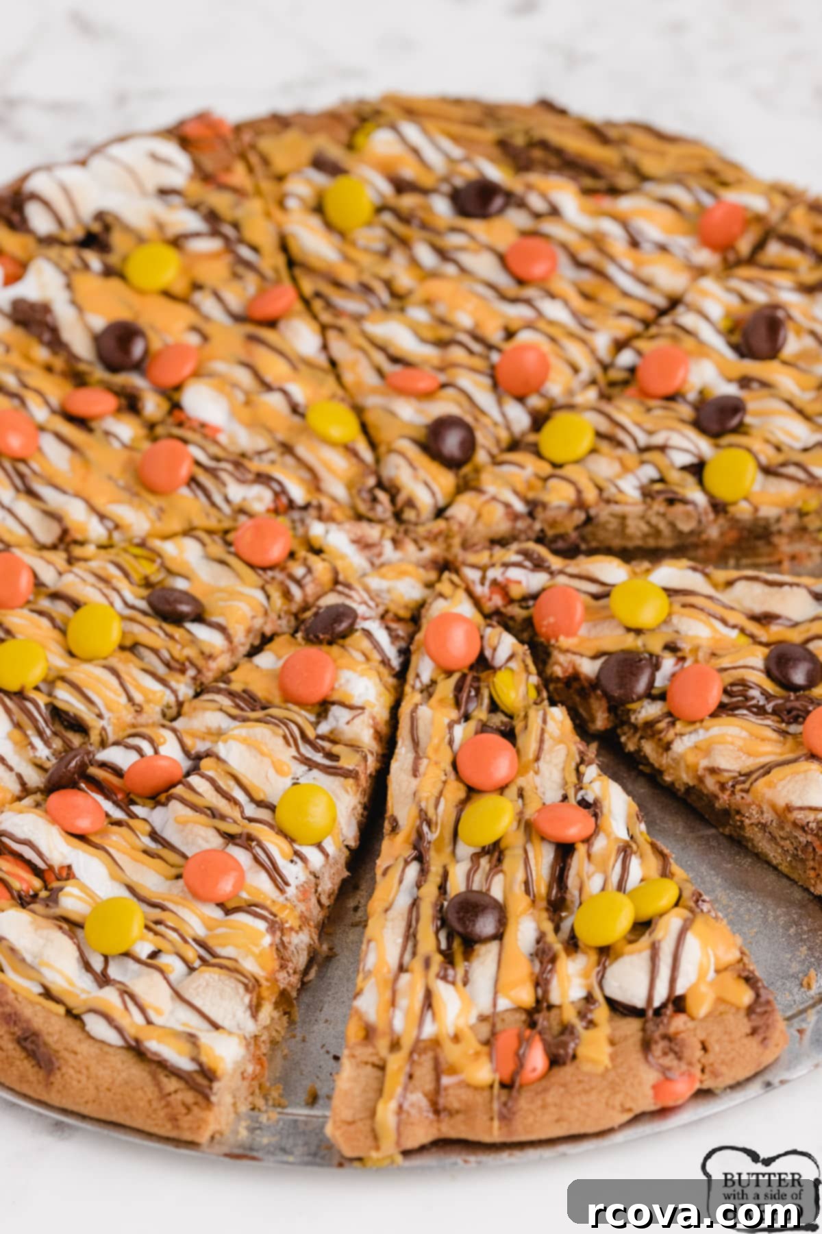 Ghoulishly Good Halloween Cookies 5 Halloween Peanut Butter Pizza