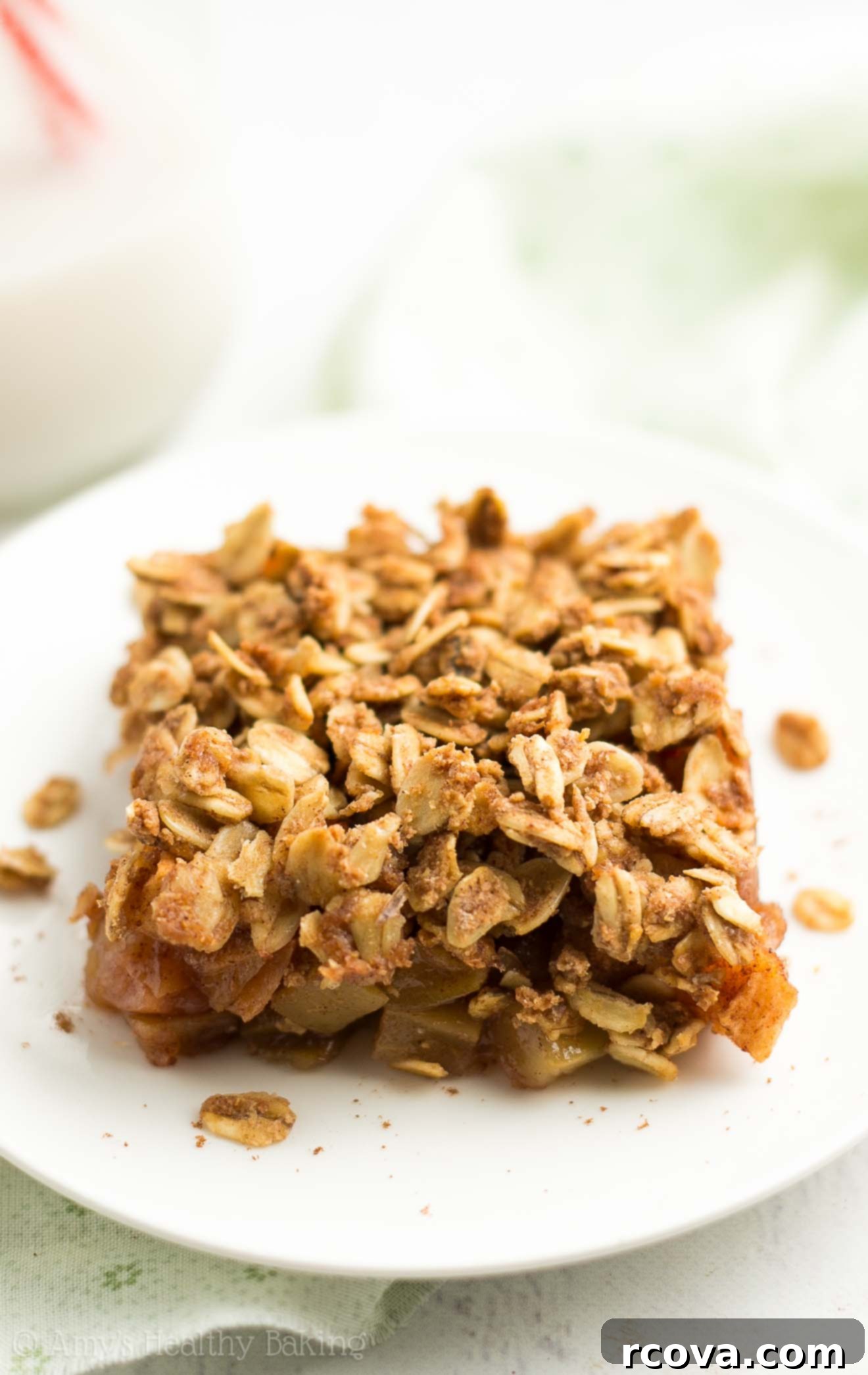 Wholesome Thanksgiving Delights 24 The Ultimate Healthy Apple Crisp {Video Included!} via Amy’s Healthy Baking