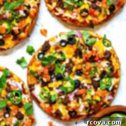Make-Ahead Individual Taco Pizzas 7 Meal Prep Individual Taco Pizza