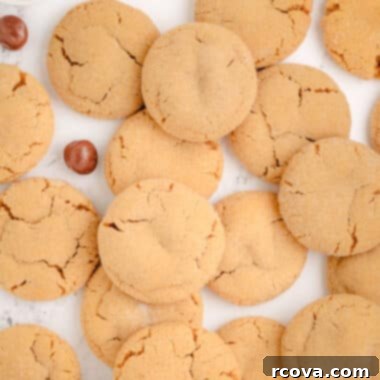 Peanut Butter Peek-a-Boo Cookies 6 peanut butter surprise cookies with milk duds