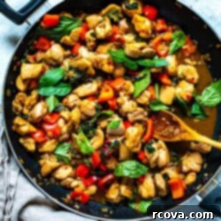 Effortless Thai Basil Chicken 4 Meal Prep Thai Basil Chicken
