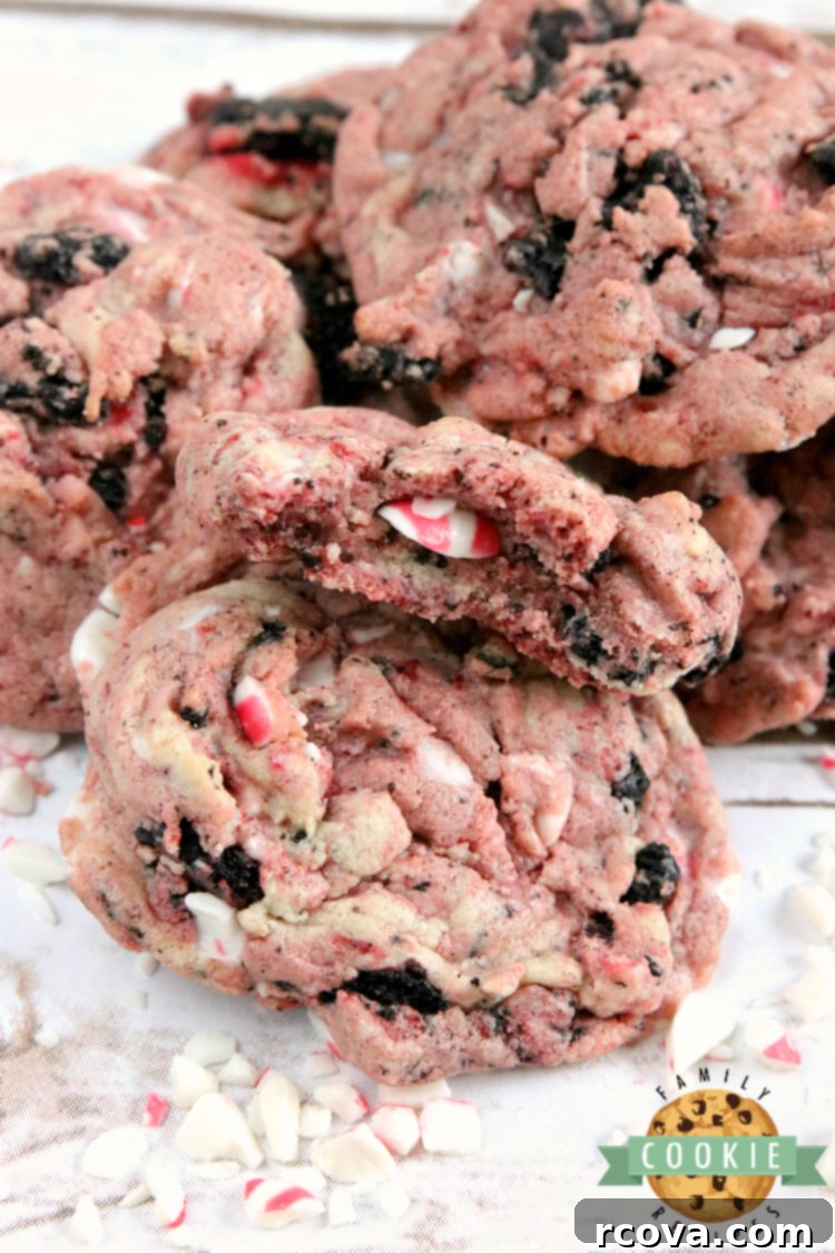 Peppermint Cookie Perfection 15 Peppermint Cookies & Cream Cookies.