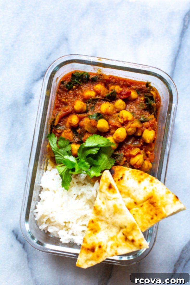 Easy Instant Pot Chana Masala with Canned Chickpeas 7 Chana Masala