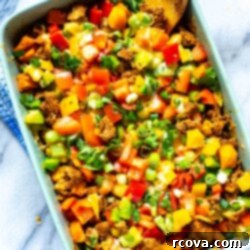 Wholesome Taco Bake 3 Healthy Ground Turkey Taco Casserole