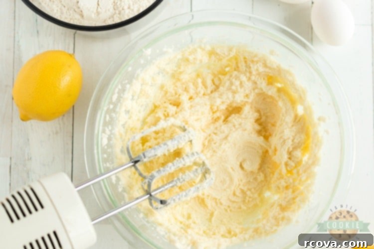 Vibrant Lemon Jello Sugar Cookies 5 Ingredients for lemon jello sugar cookies laid out on a kitchen counter