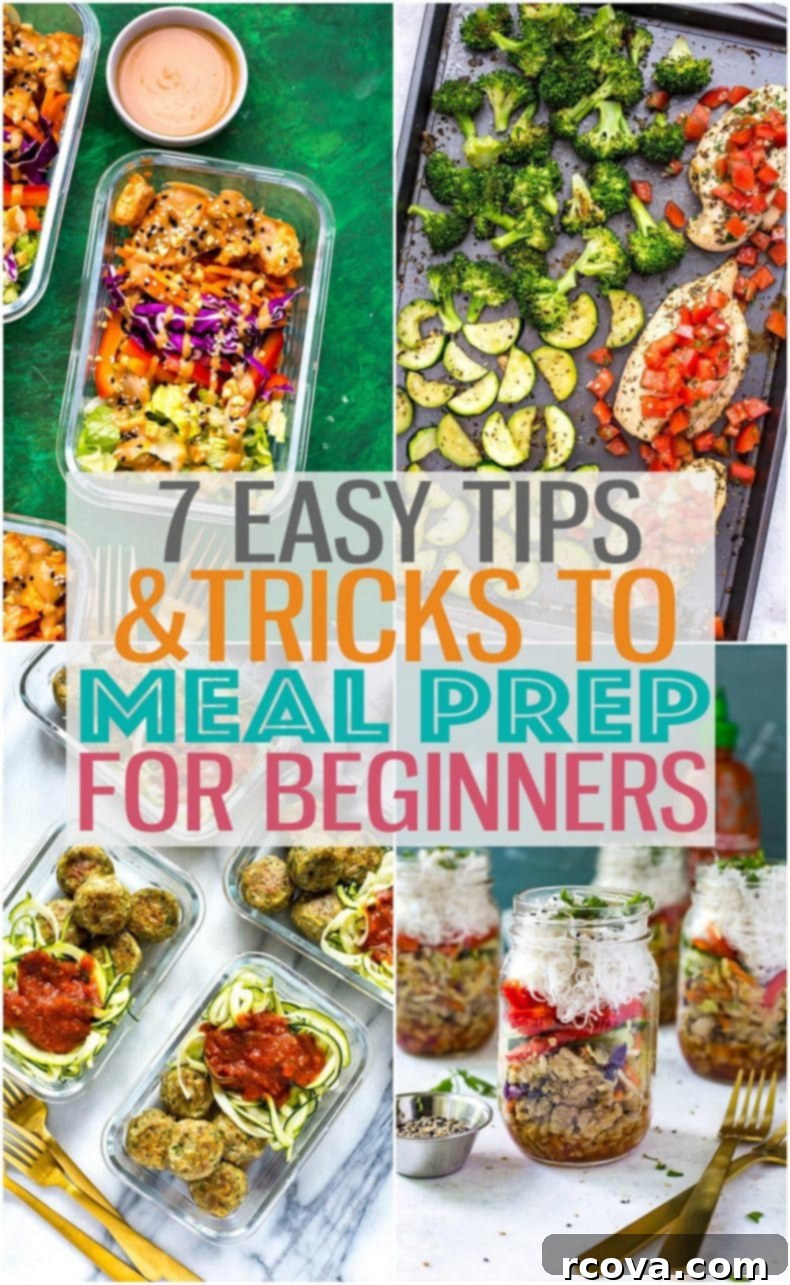 Your First 7 Steps to Stress-Free Meal Prep 2 These 7 Easy Ways to Meal Prep for Beginners are the perfect ways to get started with meal prepping and meal planning, even if you don't know where to start. #mealprep #mealprepforbeginners #cleaneating #mealprepchallenge