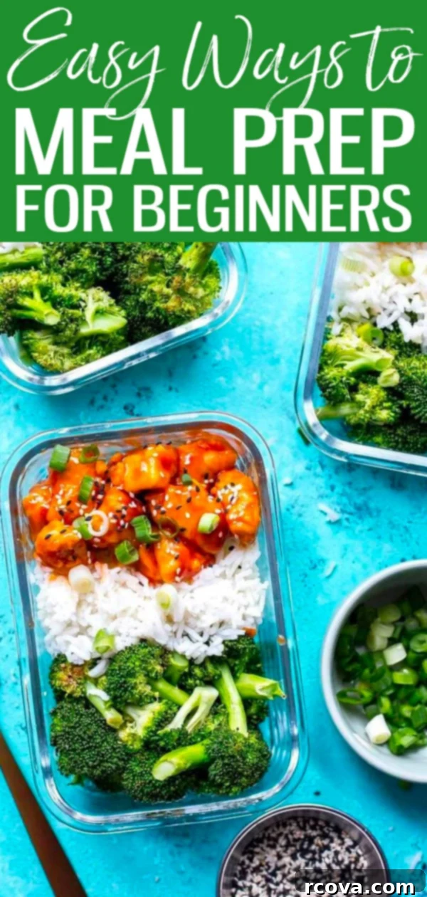 Your First 7 Steps to Stress-Free Meal Prep 13 These 7 Easy Ways to Meal Prep for Beginners are the best way to get started with meal prepping and planning – you’ll be a pro in no time! #mealprep
