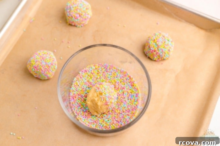 Colorful Easter Cookie Delights 6 how to make Sprinkle Cookies
