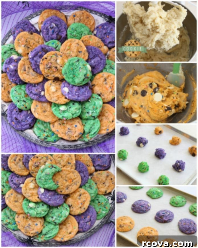 Spooky Sprinkles Cookies 3 Funfetti Halloween Cookies are tasty & spooky treats made colorful with festive sprinkles baked into each cookie. We added pudding mix for texture and color for FUN!