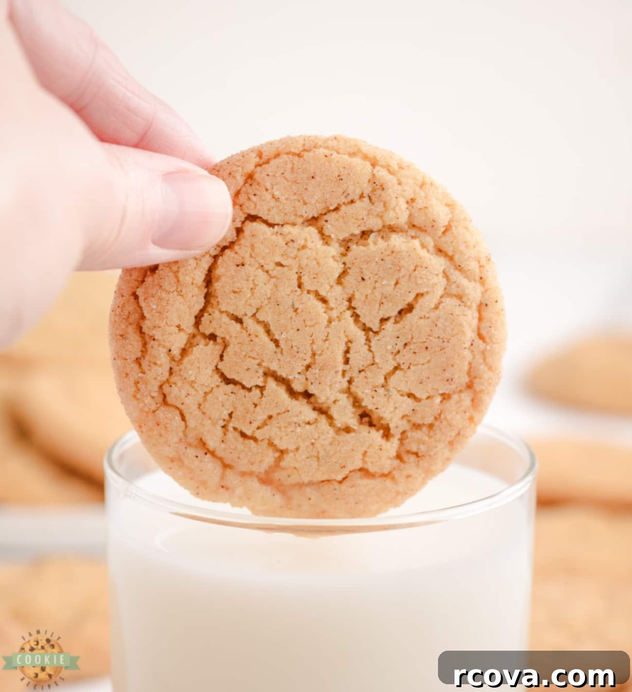 Toasted Butter Cardamom Sweets 7 dunking a cardamom sugar cookie in milk