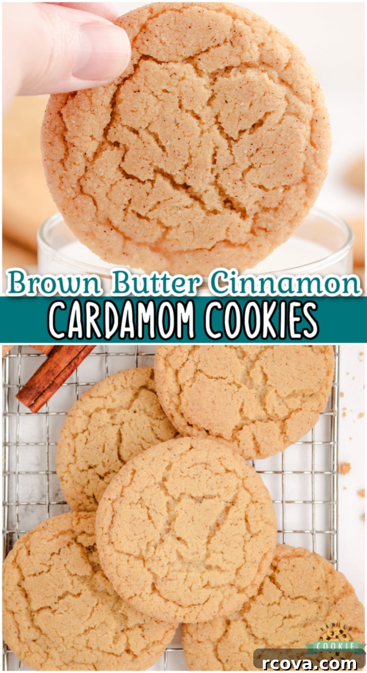 Toasted Butter Cardamom Sweets 9 Browned Butter & Cardamom Sugar Cookies are a delicious and unique twist on the classic sugar cookie! These browned butter cookies have a rich, nutty flavor & a warm, spicy kick from the cardamom.